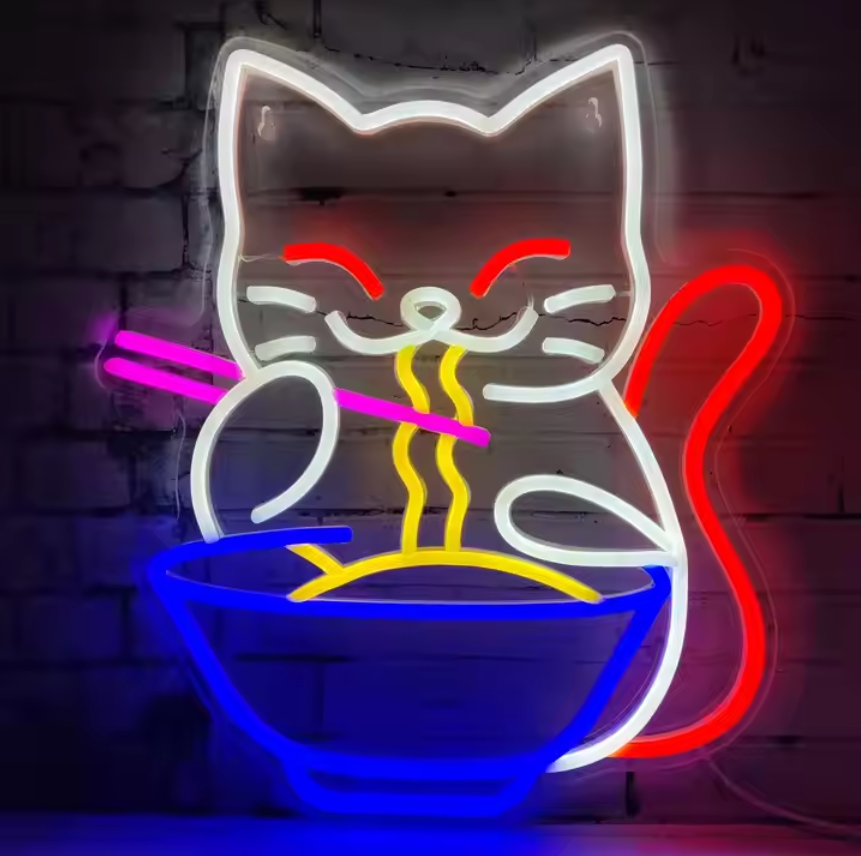 Custom Noodles Neon Sign Food LED Sign Light