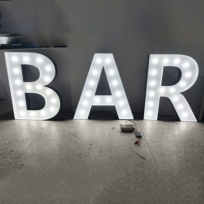 Custom Bulb Marquee LED Light Business Party Birthday