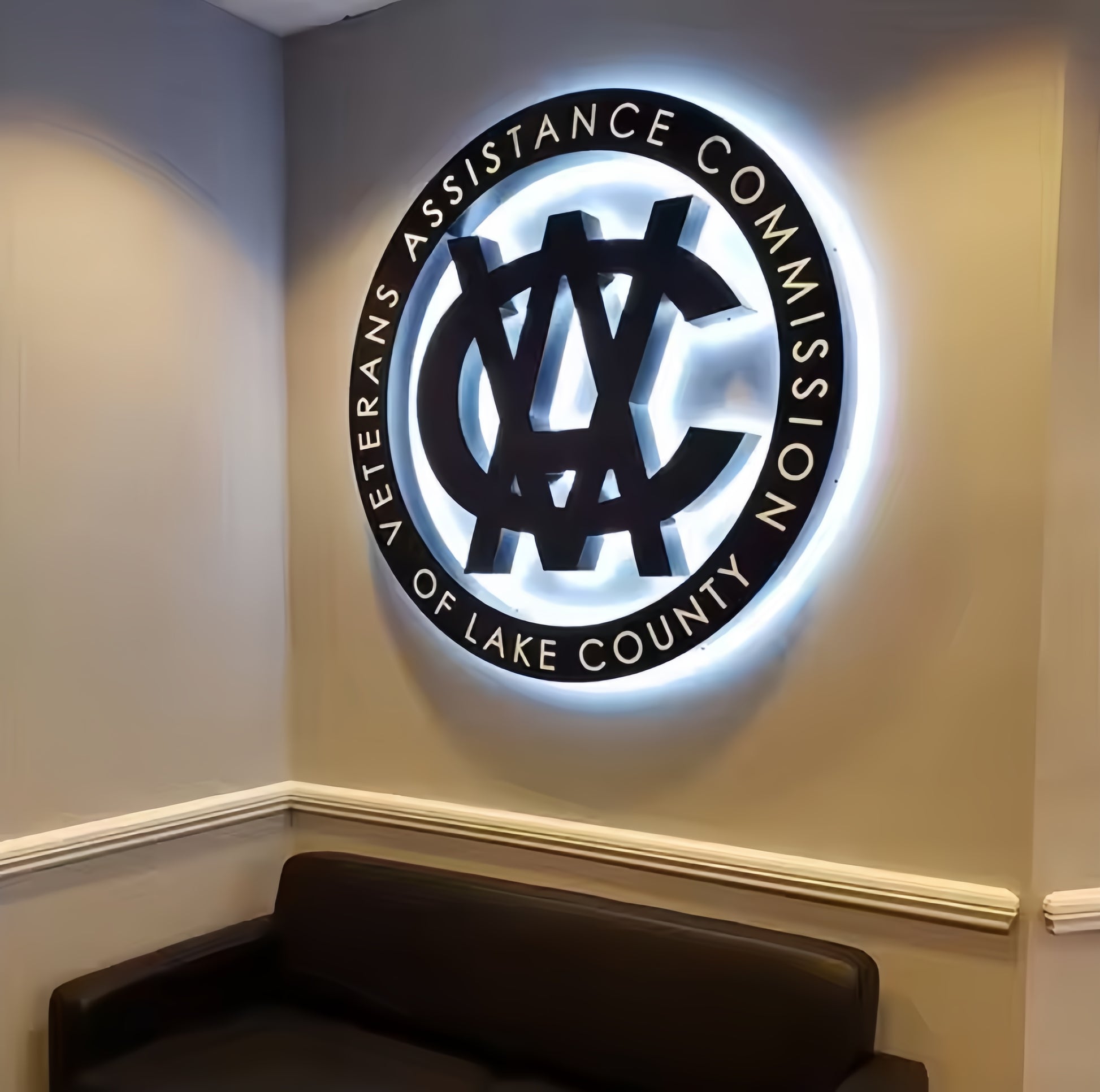 3d brand sign