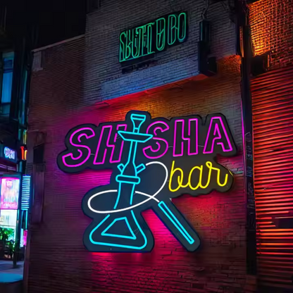 Custom Smoke Cigarette Neon Sign