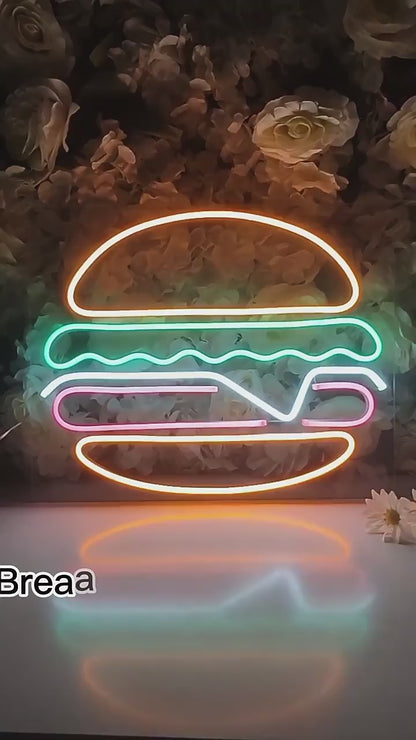 Fast Food LED Neon Sign Light