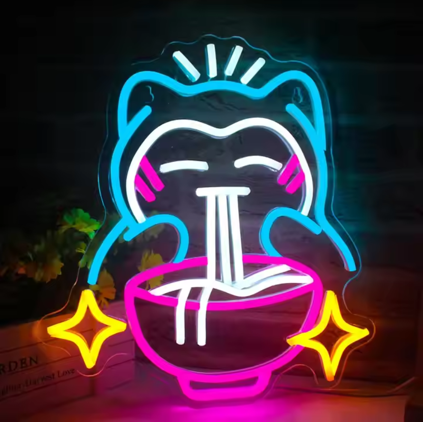 Custom Noodles Neon Sign Food LED Sign Light